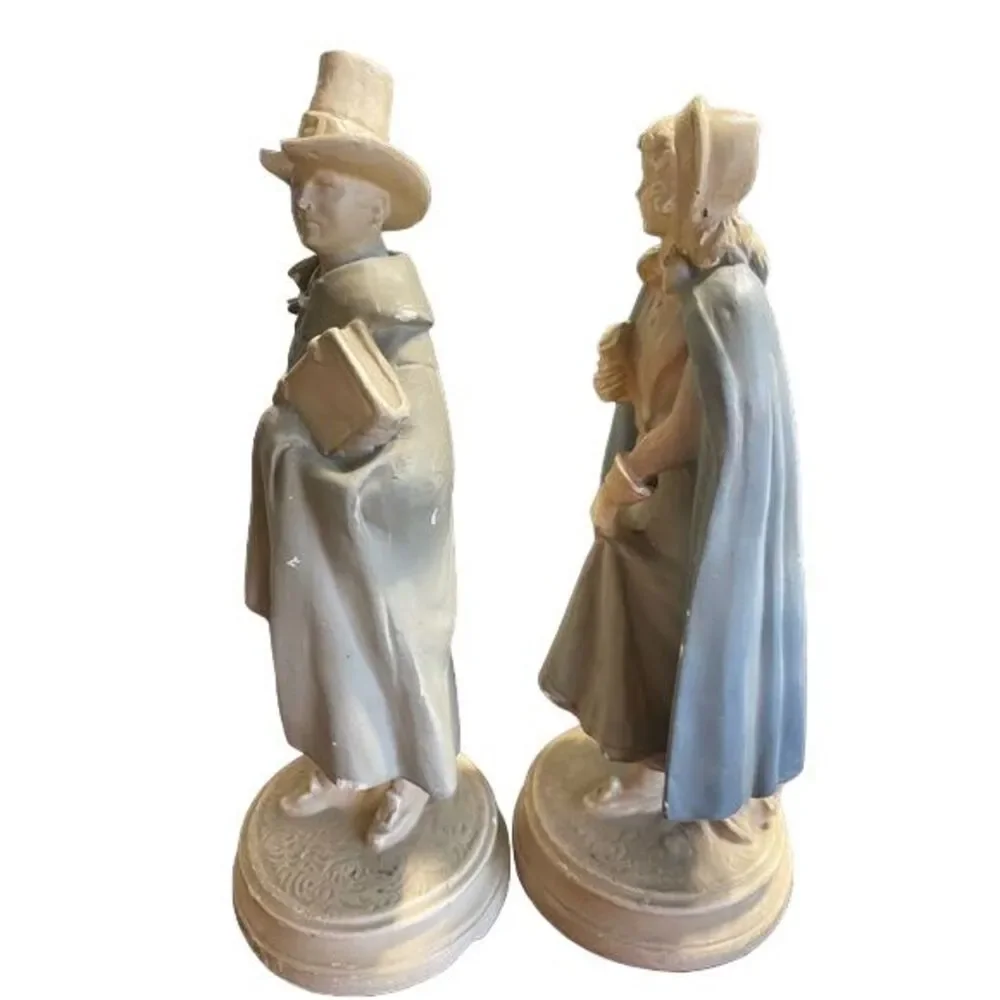 Vintage Porcelain Colonial Figurines Decorative Statues Home Decor‎ Collectibles